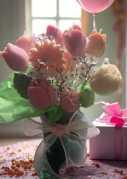 Tulip Candle Bouquet